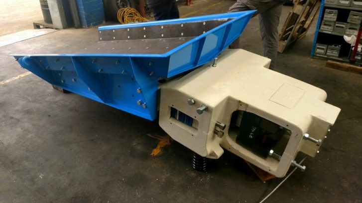 To complement their existing plant at Kirkby Thore, British Gypsum recently engaged us to produce and install a complete feeder and hopper assembly for them